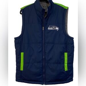 G-III NFL Seattle Seahawks Reversible Puffer Vest